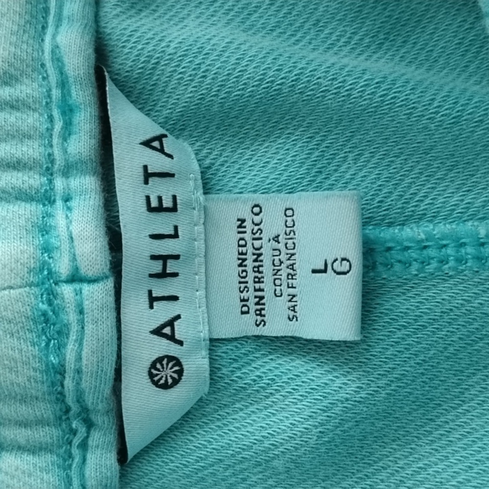 Athleta Farallon Shorts Gulf Green Size L - Picture 3 of 6